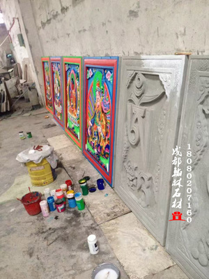 四川青石藏经文板