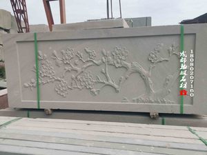 四川青石浮雕栏板