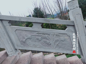 四川青石栏杆款式多样