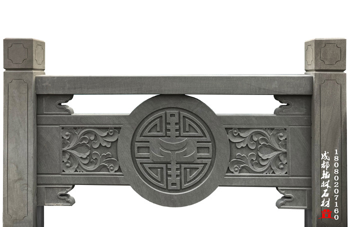 四川青石浮雕栏杆