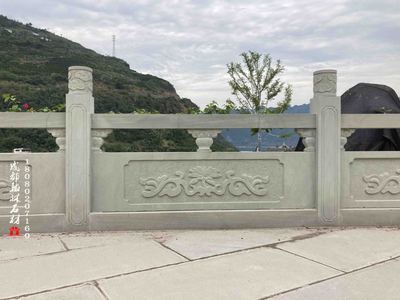 屏山马湖古城青石栏杆 工程案例