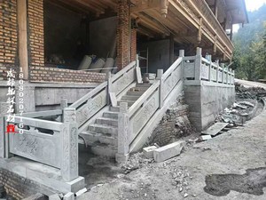 青石浮雕栏杆四川定制厂家