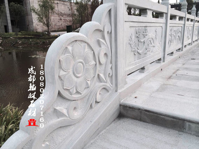 青石浮雕栏杆效果图四川