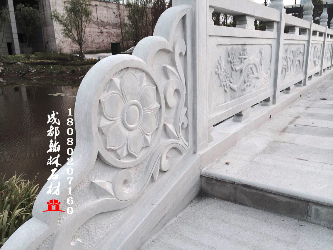 青石浮雕栏杆效果图四川