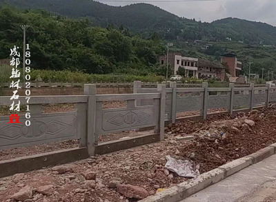 重庆巫山青石栏杆工地