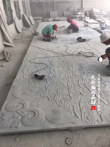 四川青石浮雕墙制作