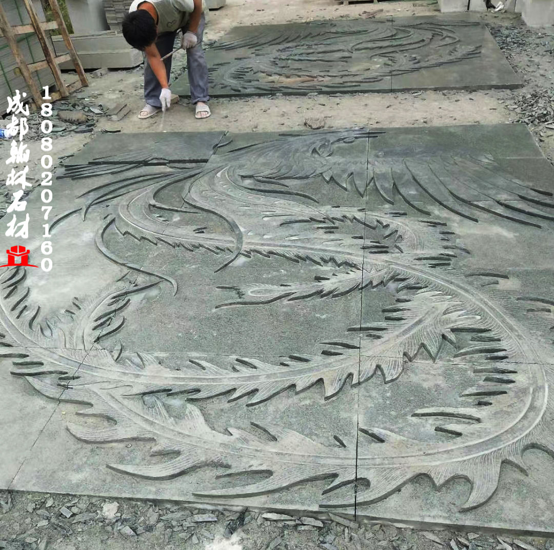 四川青石厂青石浮雕