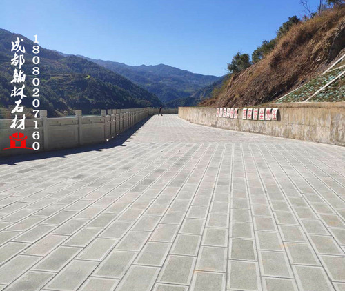 四川青石板荔枝面压边