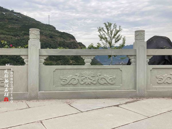 屏山马湖古城青石栏杆 工程案例