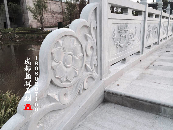 青石浮雕栏杆效果图四川