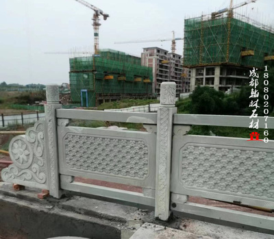 青石栏杆工程案例翰林石材